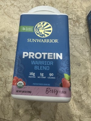 SunWarrior Warrior Blend - Plant Based Organic Protein Berry 750 grams