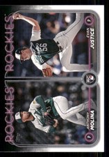 2024 Topps Update #US270 Evan Justice RC/Anthony Molina RC