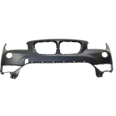 Front Bumper Cover For 2013-2015 BMW X1 w/ fog lamp holes Primed