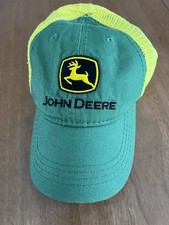 TODDLER JOHN DEERE TRUCKER CAP ADJUSTABLE EXCELLENT CONDITION