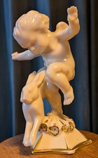 Hutschenreuther: Kleine Putto-Figur - Karl Tu...