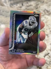 2025 Topps Chrome Football-Kenny Clark LightBoard SSP Refractor Dallas Cowboys⭐️