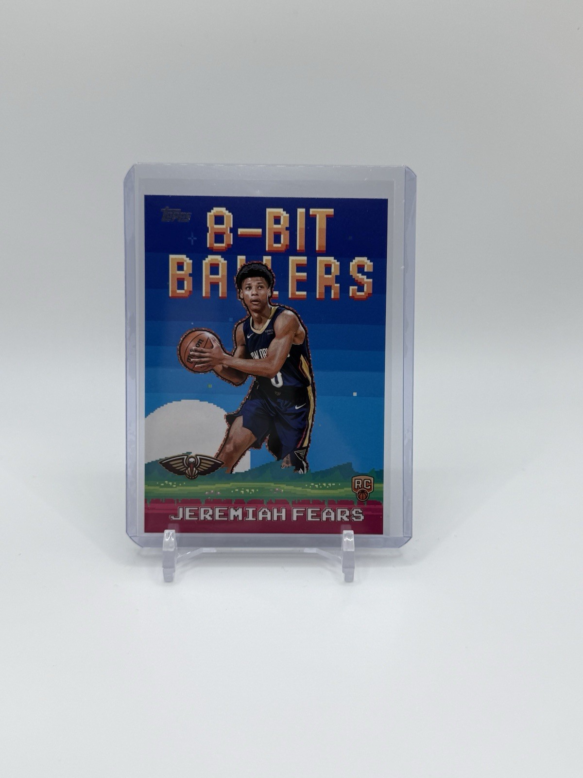 2025-26 Topps Basketball 8-Bit Ballers Rookie Jeremiah Fears #8B-37 Pelicans RC