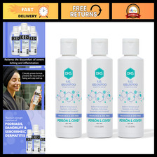 Fragrance-Free DHS SAL Shampoo for Psoriasis, Eczema Dandruff Relief 4 oz