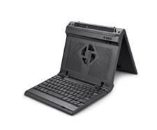 2COOL PRO-COOLING STAND WITH KEYBOARD FOR MAC/PC 2C-SK02H2 - GRAY
