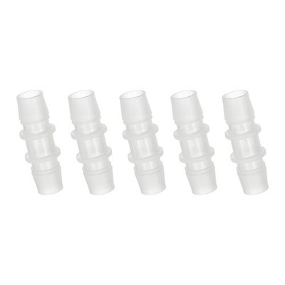 5Stk Schlauchanschluss Mit Widerhaken 1/2'' Adapter Durchsichtig