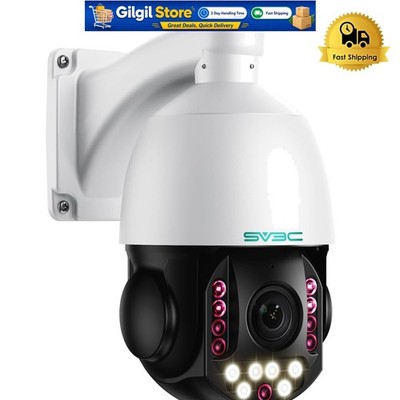 Waterproof 4K PTZ Camera - 36X Zoom & Intelligent Motion Detection
