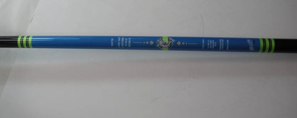 B n M SCATC70 银猫铸造杆 7 英尺 2 件 中号 ActionGlow Tip Cord 握把 — 第 3/4 张图片