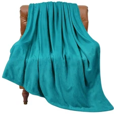 BEDELITE Fleece Blanket Twin Size Bluebird Throw Blankets for Couch  Bed, 300...