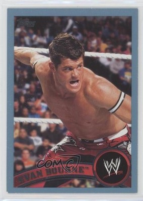 2011 Topps WWE Blue 1592/2011 Evan Bourne #53 2d8