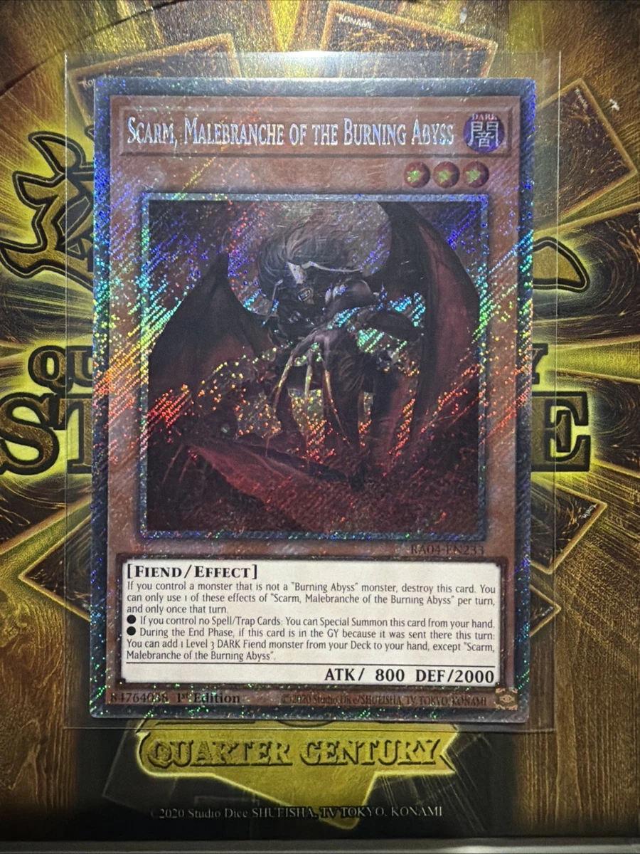 Burning Abyss Yu-Gi-Oh! TCG Individual Trading Card Games for sale