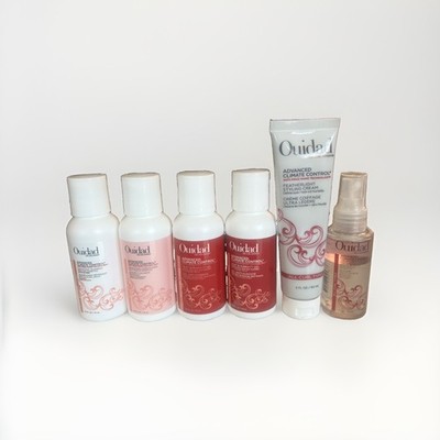 Lot of 6 Ouidad Advanced Climate Control Anti-Frizz Nano Technology Travel Set