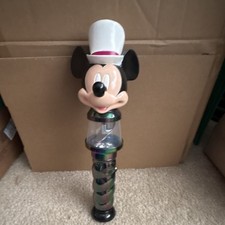 Disney Mickey Mouse Top Hat Lamp Black White Pink Light-Up DOESN’T SPIN 