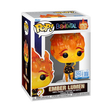Funko POP! Disney Pixar Elemental Ember Lumen Exclusive Figure 1757 + Protector