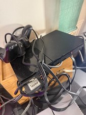 Playstation 2 Slim with memory card and controllers and games