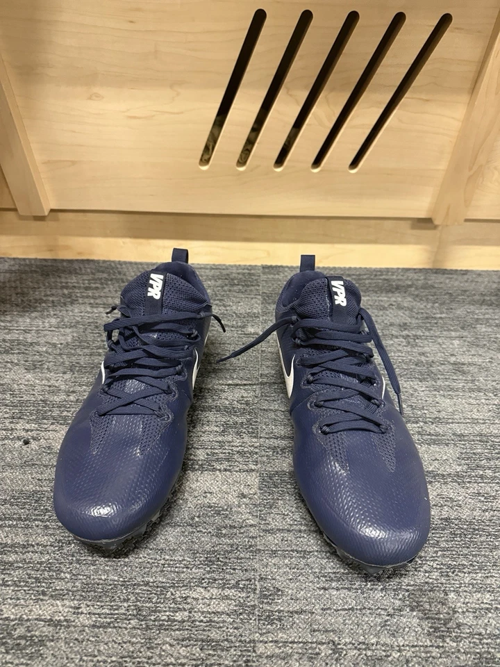Nike Vapor Untouchable Pro Low TD Chicago Bears Navy/White PE Size 12.5 - Image 2 of 3