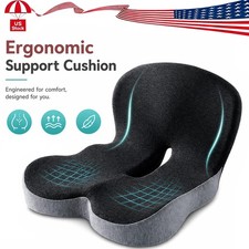 Trucker Seat Cushion for Long Sitting Memory Foam Seat Chair Cushion Office Car