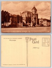 University Of Southern California Los Angeles CA Postcard