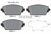 Textar Textar BremsbelÄGe Vorne Honda Accord 7 Hatchback MG ZR ZS Nissan Primera