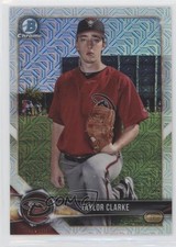2018 Bowman Chrome Prospects Mega Box Mojo Refractor Taylor Clarke #BCP113 2id