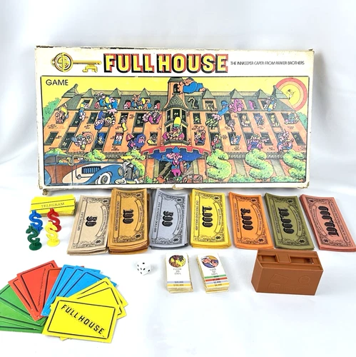 Vintage Parker Brothers Full House The Innkeeper Caper Board Game 1979 **Read**