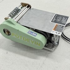 Potdevin LM6 Motorized Label Paster 6" Electric Cold Glue Applicator Machine USA