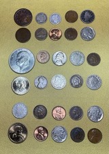 US Coin Coin Collection Lot Auction Sale Old & New No Reserve With Silver