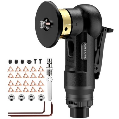 AMTOVL Pneumatic Chamfering Tool - Mini Air Chamfer Tool with 10 C-Angle & 10...