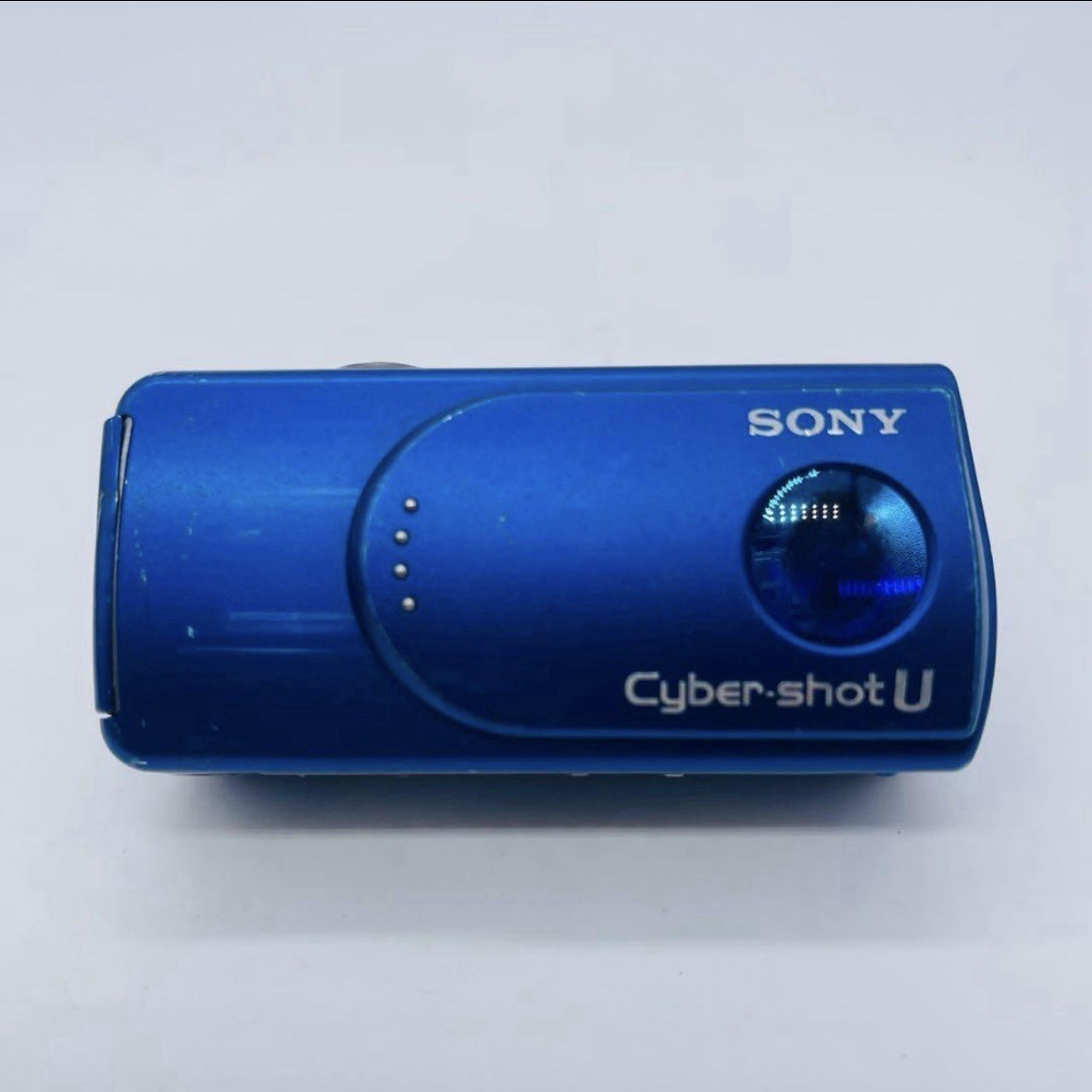 Sony Cyber-shot DSC-U30 2MP Digital Camera in Blue Tested Working