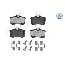 Satz Bremsbeläge Bremsklötze hinten für VW Caddy 3 2KA 2KB Corrado 53I | 2395