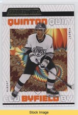 2023-24 Upper Deck Credentials Mandelbrot Fractal Quinton Byfield #40 READ t4m