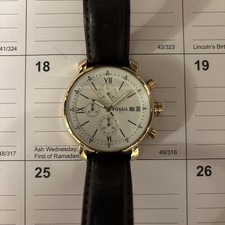 Fossil Rhett BQ1009 42mm Quartz Chronograph Watch