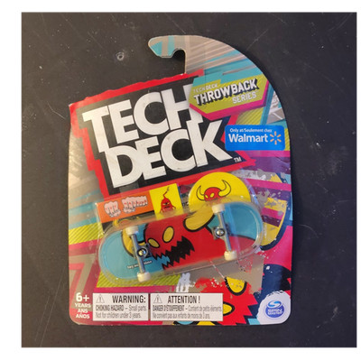 Tech Deck Throwback Series Throwback Fingerboard Mini Skateboard