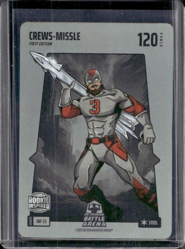 2025 Bo Jackson Battle Arena Update Crews-Missle Dylan Crews Steel #SBF-23