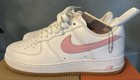 Men's Nike Air Force 1 Low Retro White/Pink-Gum Yellow (DM0576 101) size 9.5