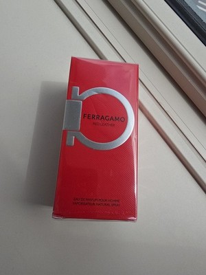 Salvatore Ferragamo Red Leather Eau de Parfum Spray 3.4 oz (100ml) New In Box