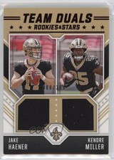 2023 Panini Rookies & Stars Team Duals 308/399 Jake Haener Kendre Miller 0ud4