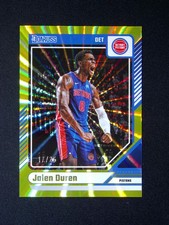 2024-25 Panini Donruss Jalen Duren #138 Yellow Laser /25