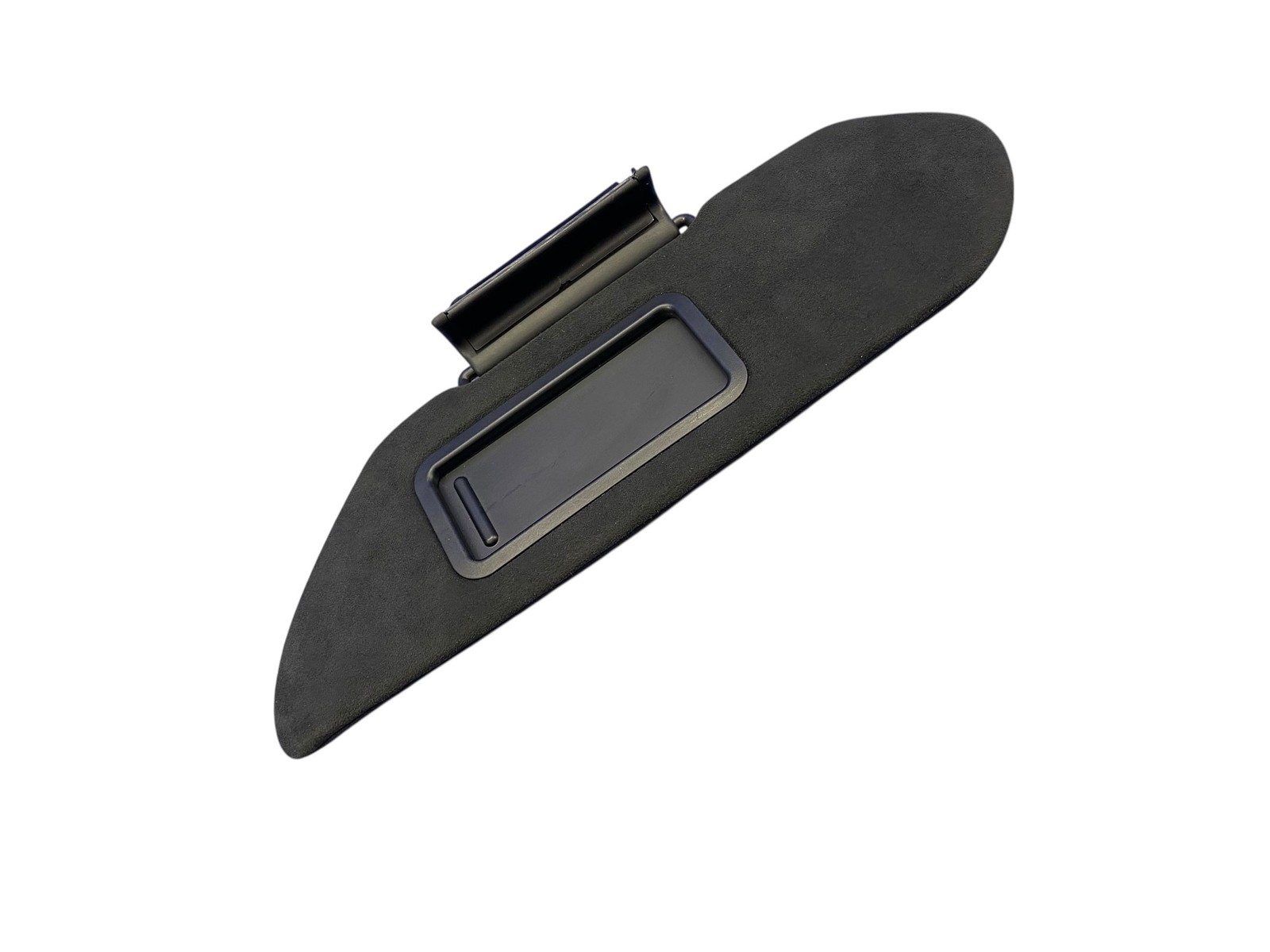 2018-2023 MCLAREN 720S FRONT LEFT UPPER SUNVISOR SHADE SUN VISOR BLACK ALCANTARA