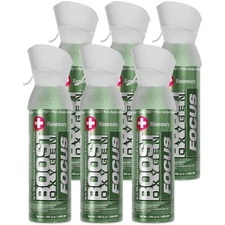 Boost Oxygen 5 L Think Tank Natural Portable Canned Oxygen, Rosemary (6 Pack)