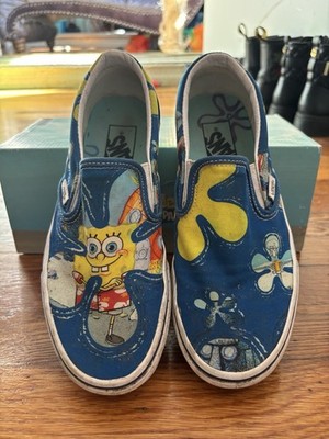 VANS x SpongeBob SquarePants Classic Slip-On Alohabob Blue Canvas 