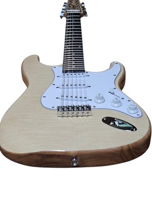 Electric Guitars-New Flamed Maple Top 12 String St Style Electric Guitar 