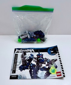 Lego Bionicle 8902 Piraka VEZOK Manual & 20 Parts Incomplete- 2 Zamors + Harpoon