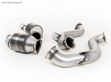 Milltek Edelstahl &Oslash;76mm Downpipe + Sport-Kats Mercedes C-Klasse C63AMG W205