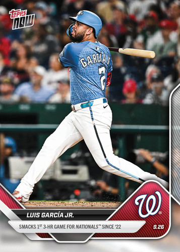 2025 Topps Now 778 Luis García Jr.