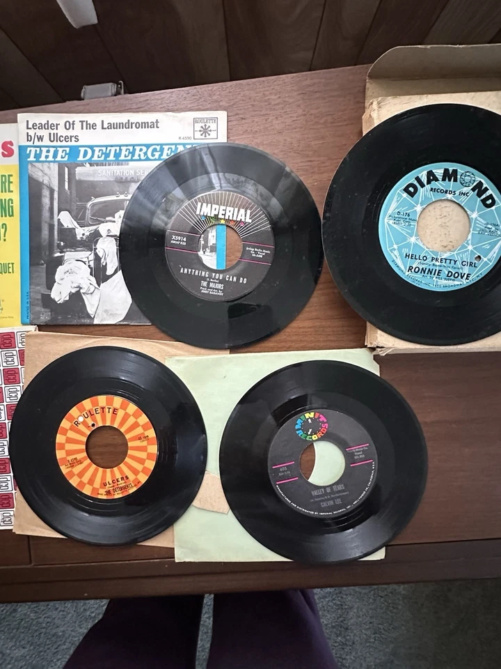 Lot of 15 Vintage 45 RPM Records 50s–60s Dusty Springfield David Jones - Изображение 3 из 4