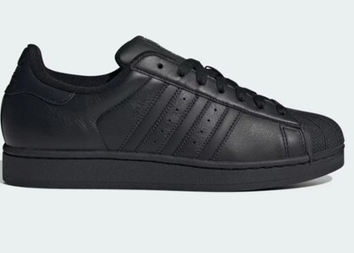 Adidas Originals Mens Superstar Black Sneakers Casual Shoes Footwear EG4957 #D3