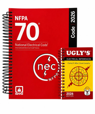 #ad NEC National Electrical Code 2026 Spiral bound NFPA 70 amp; Ugly#x27;s Reference $84.99