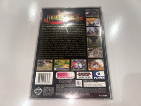 Dragon Force (Sega Saturn, 1996) CIB Complete w Manual, Reg Card & Flyer MINT
