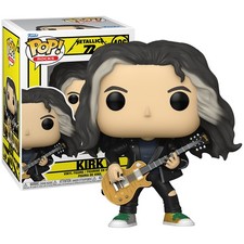 Funko POP Rocks Metallica Kirk Hammett Vinyl Figure 486 Guitar 72 Seasons